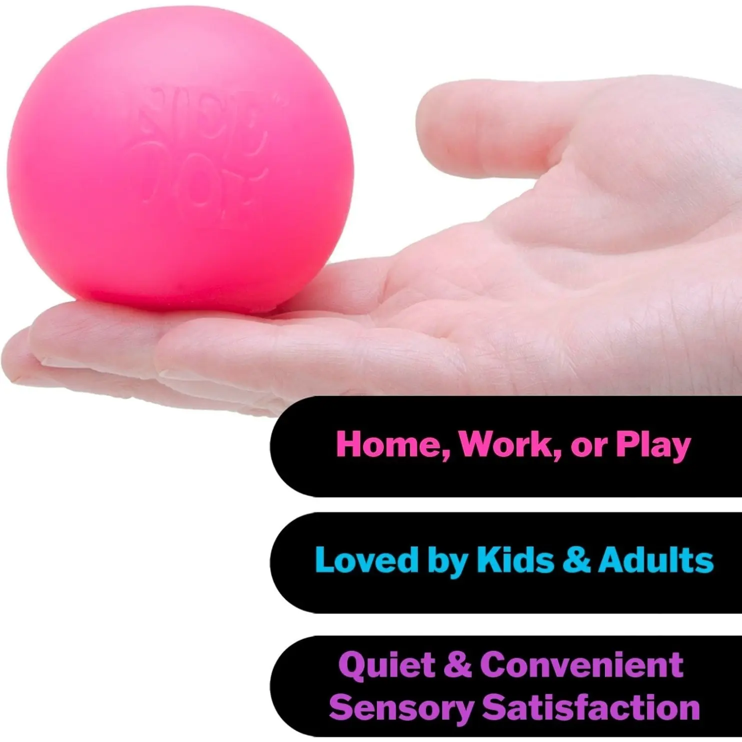 NeeDoh Original Sensory Ball – Orange - Image 11