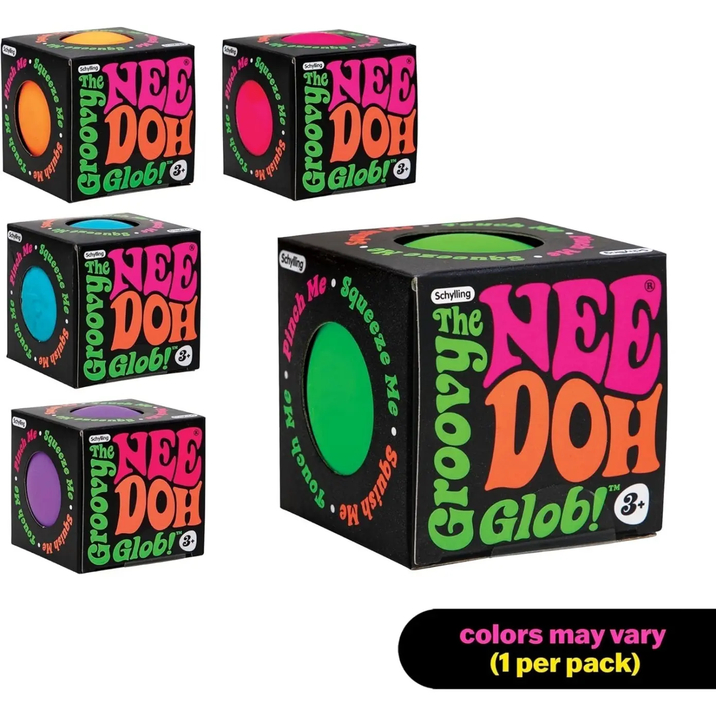 NeeDoh Original Sensory Ball – Orange - Image 9