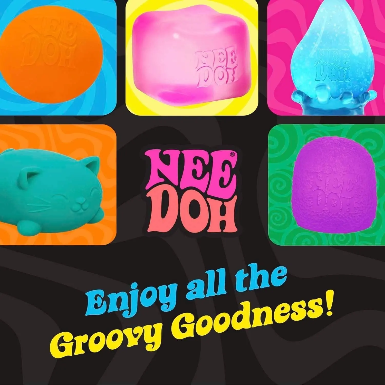 NeeDoh Nice Cube Glow – Glows in the Dark – Assorted - Image 7