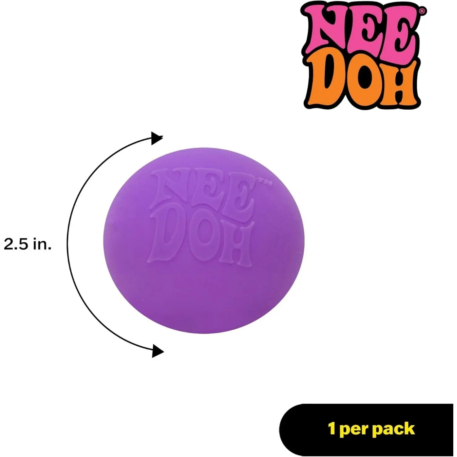 NeeDoh Original Sensory Ball – Orange - Image 29