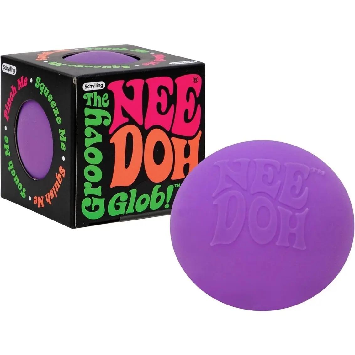 NeeDoh Original Sensory Ball – Orange - Image 25
