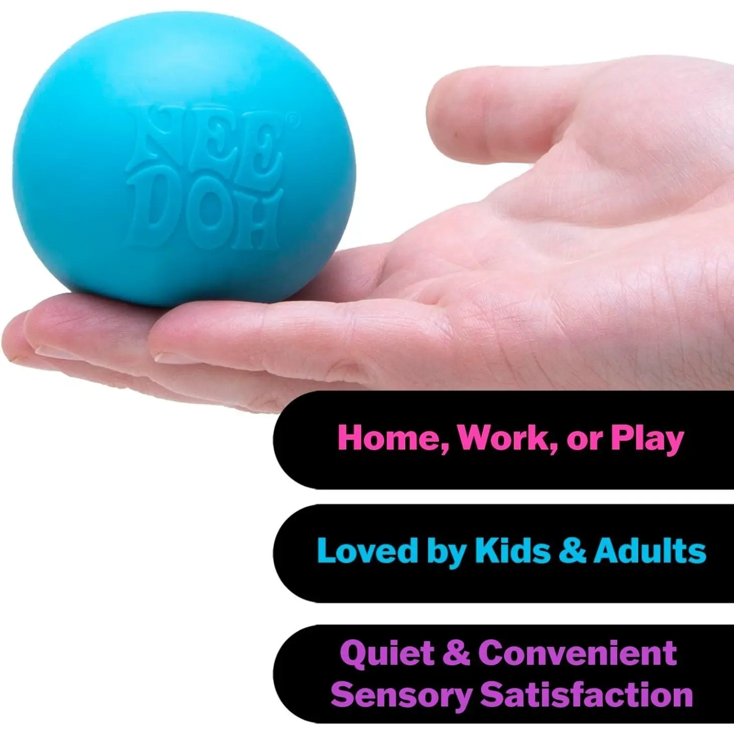 NeeDoh Original Sensory Ball – Orange - Image 22