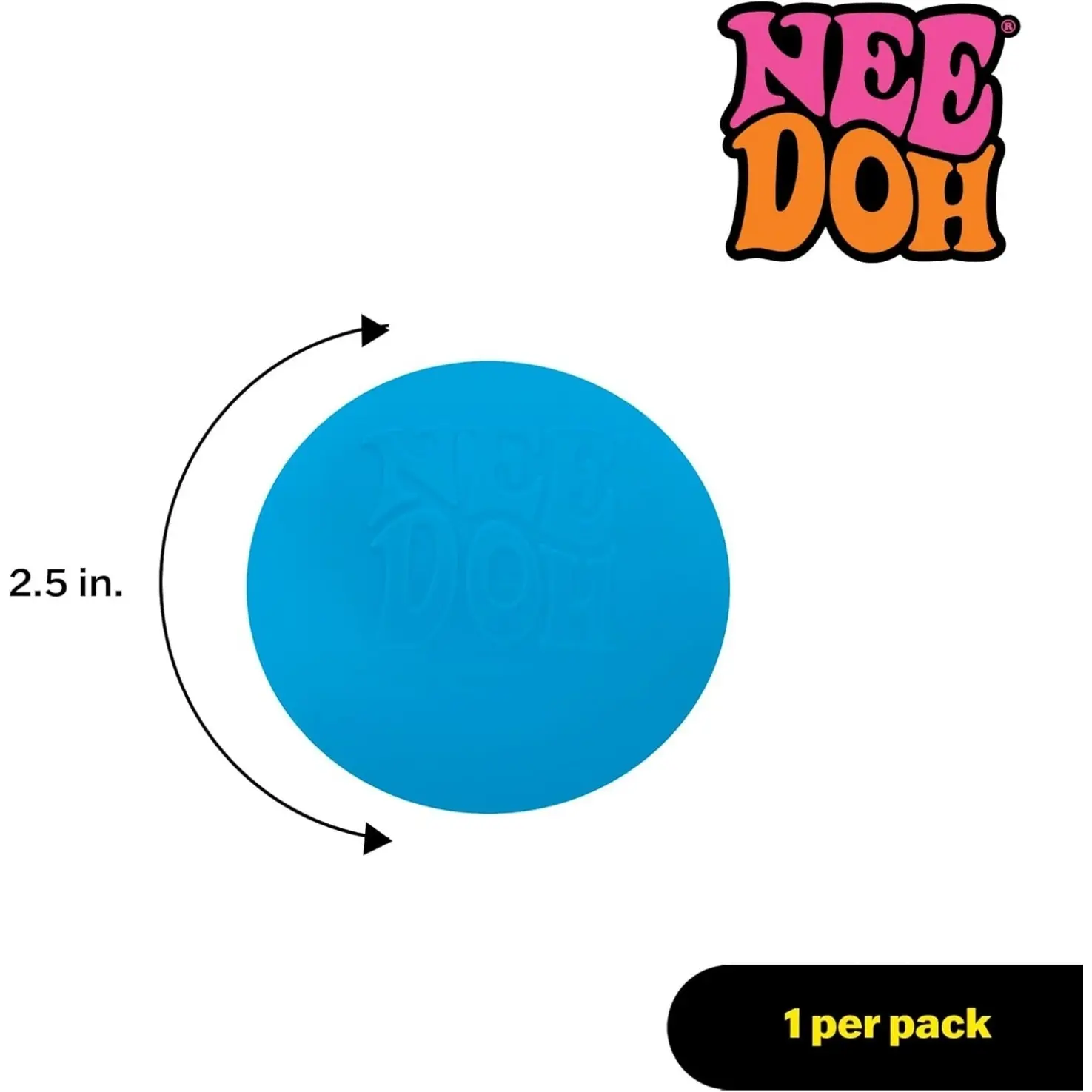 NeeDoh Original Sensory Ball – Orange - Image 23