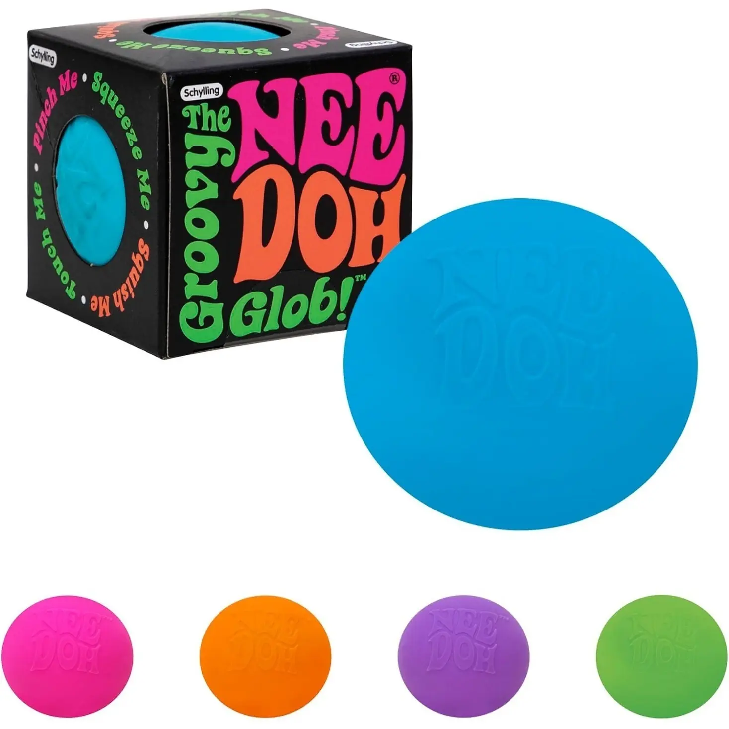 NeeDoh Original Sensory Ball – Orange - Image 8
